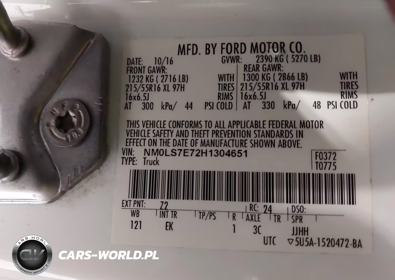 2017 Ford Transit Connect Xl VIN:NM0LS7E72H1304651 - 9