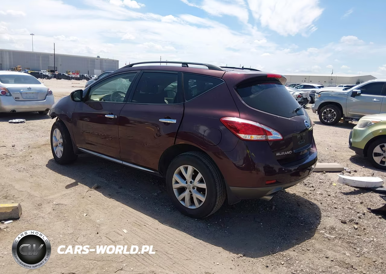2013 Nissan Murano Sl VIN:JN8AZ1MU5DW209321 - 3