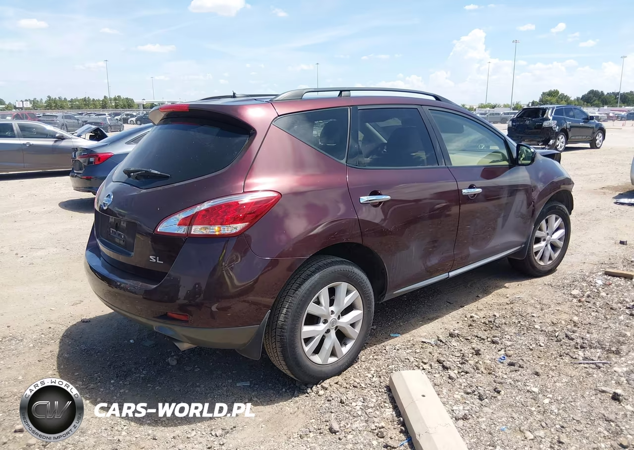 2013 Nissan Murano Sl VIN:JN8AZ1MU5DW209321 - 4