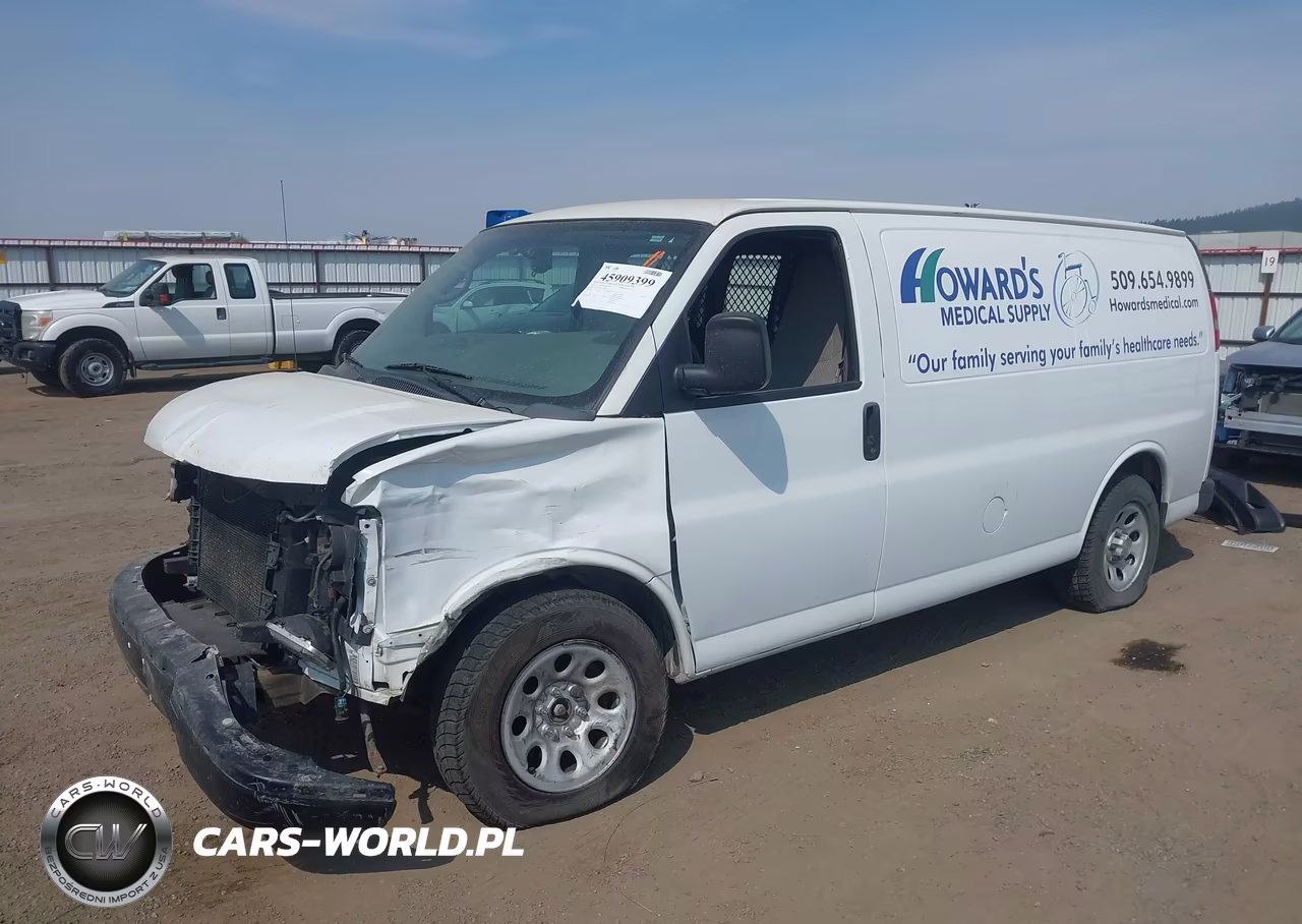 2012 Chevrolet Express 1500 Work Van VIN:1GCSHAF48C1183003 - 2