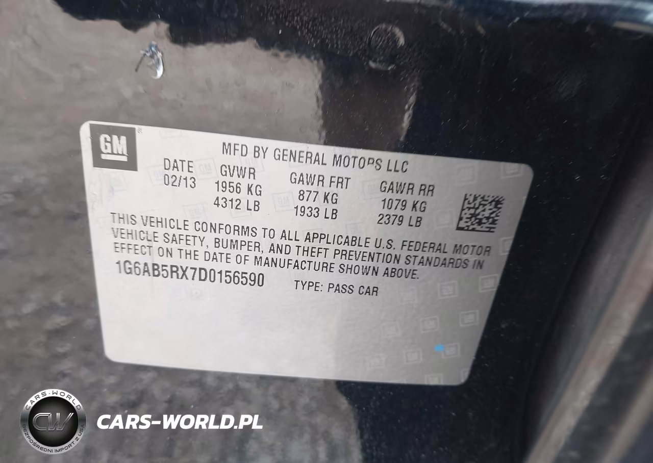 2013 Cadillac Ats Luxury VIN:1G6AB5RX7D0156590 - 9