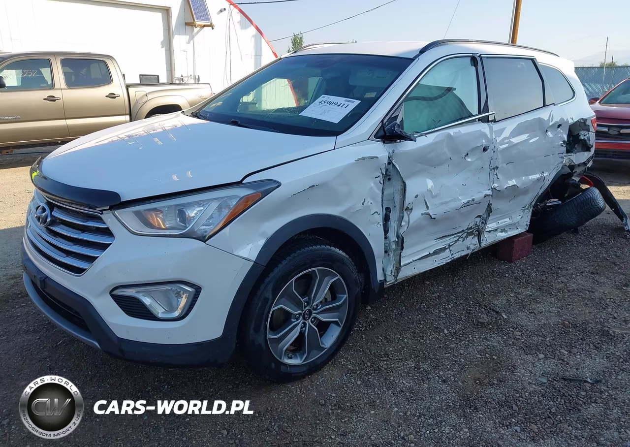 2016 Hyundai Santa Fe Se VIN:KM8SMDHF8GU156203 - 2