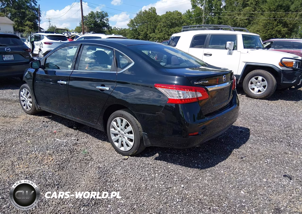 2015 Nissan Sentra S VIN:3N1AB7AP8FY366678 - 3