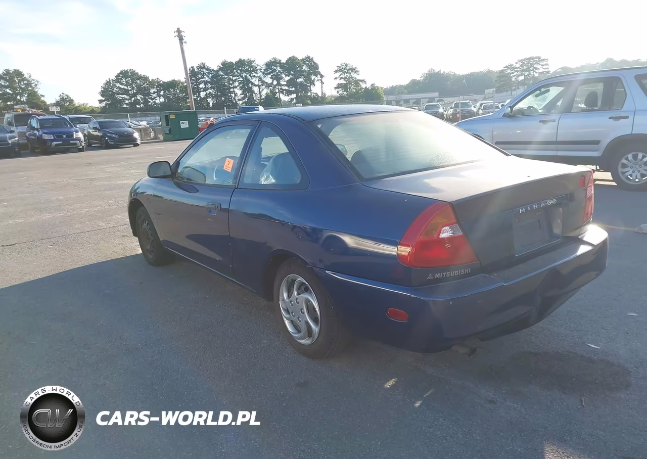2002 Mitsubishi Mirage De VIN:JA3AY11A62U077329 - 3