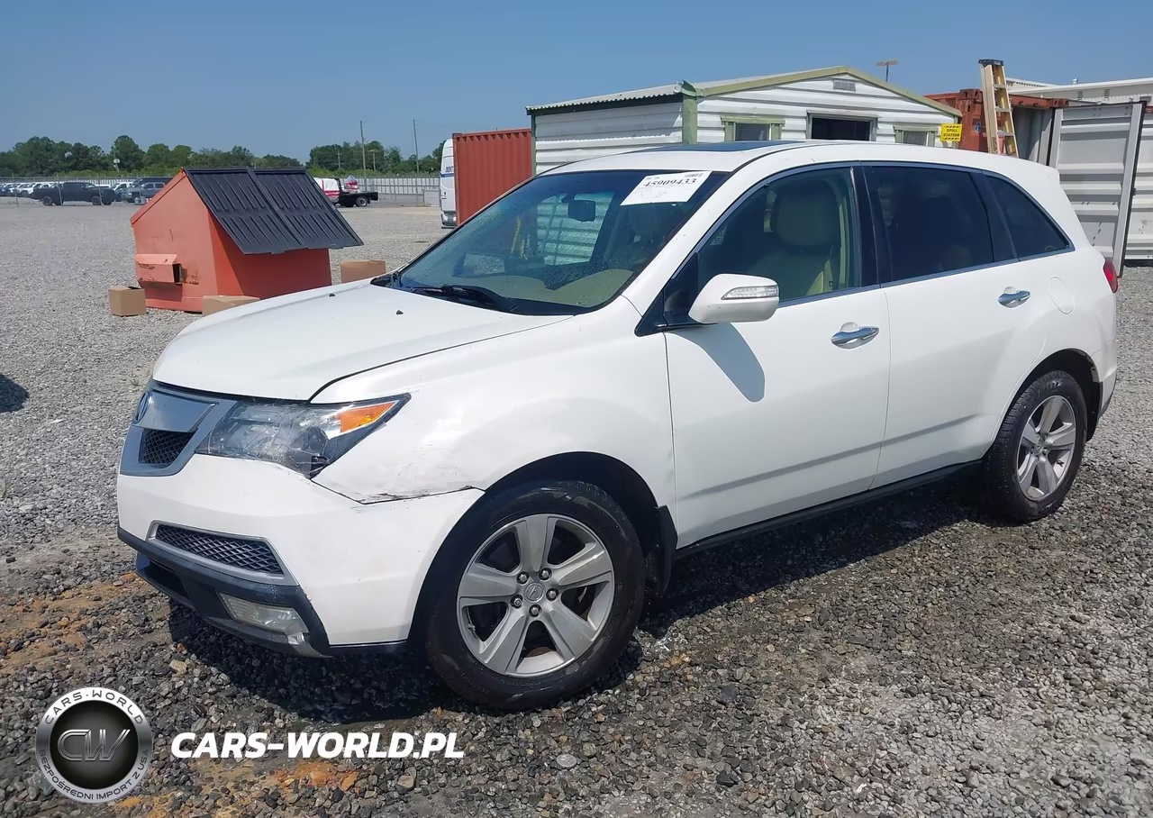 2013 Acura Mdx VIN:2HNYD2H21DH519689 - 2