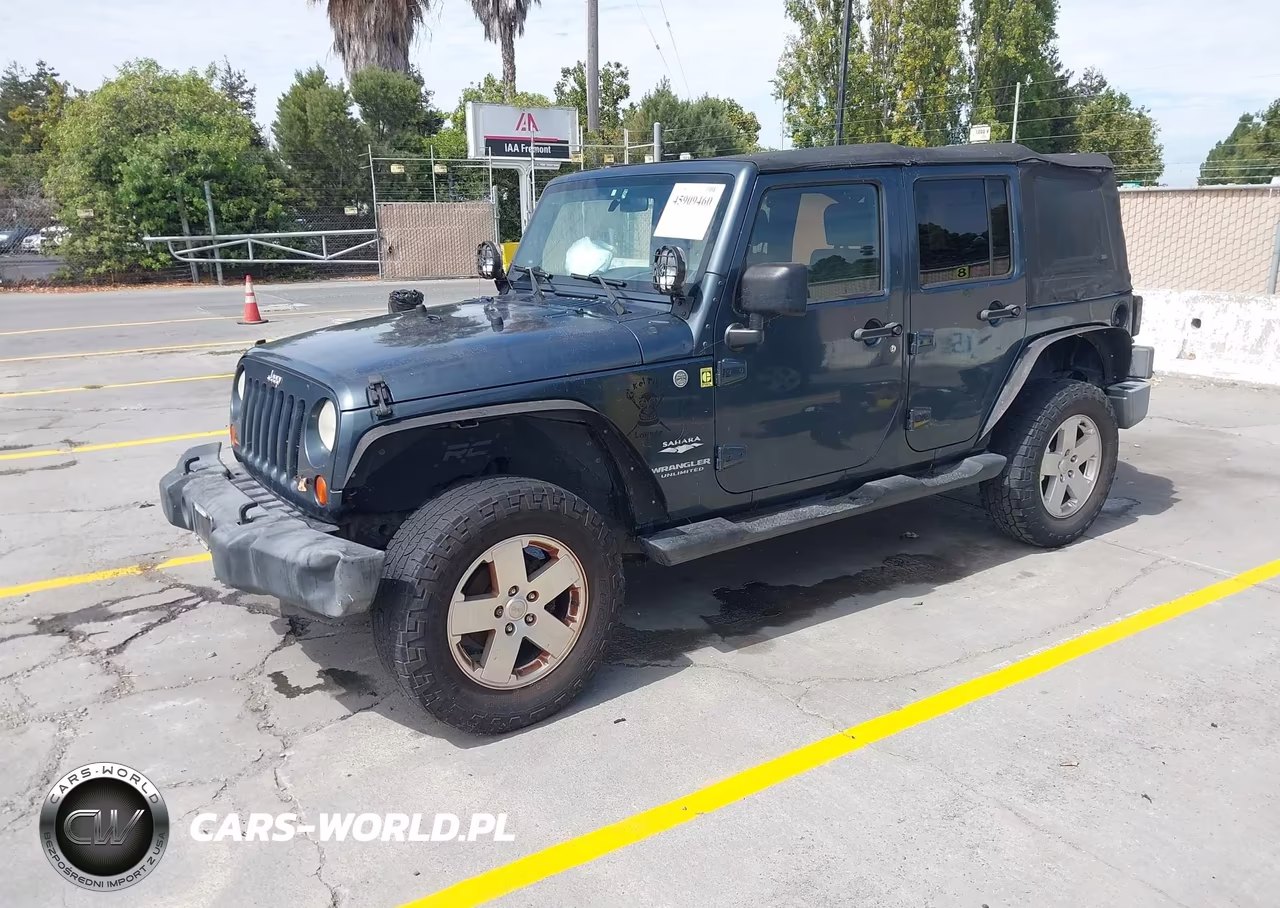 2007 Jeep Wrangler Unlimited Sahara VIN:1J4GA59127L162266 - 2