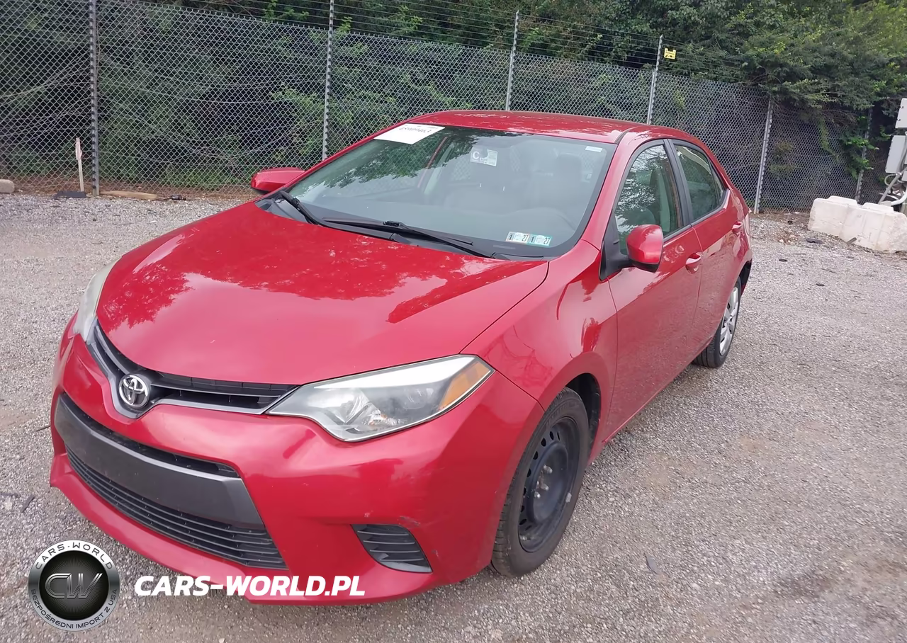 2015 Toyota Corolla Le VIN:2T1BURHE0FC383972 - 2
