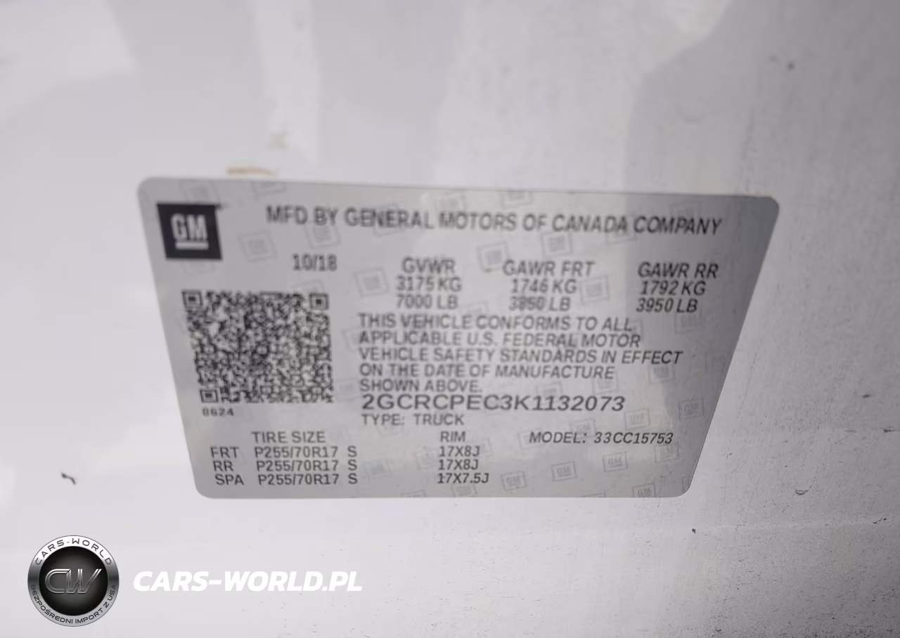 2019 Chevrolet Silverado 1500 Ld Lt VIN:2GCRCPEC3K1132073 - 9