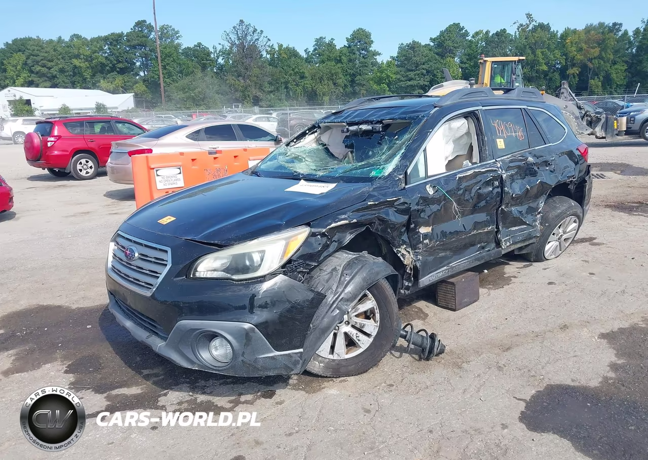 2015 Subaru Outback 2.5I Premium VIN:4S4BSBHC4F3290484 - 2
