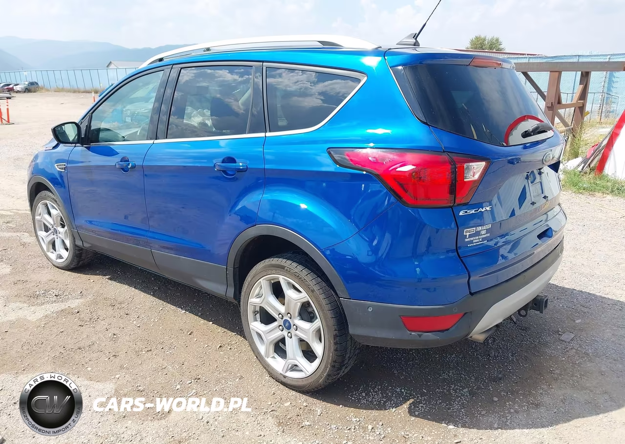 2019 Ford Escape Titanium VIN:1FMCU9J9XKUC55927 - 3