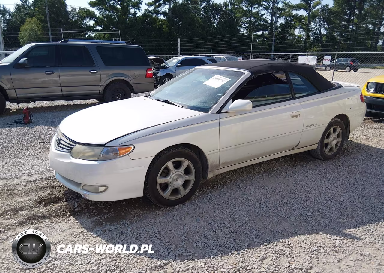 2002 Toyota Camry Solara Sle VIN:2T1FF22P02C560236 - 2