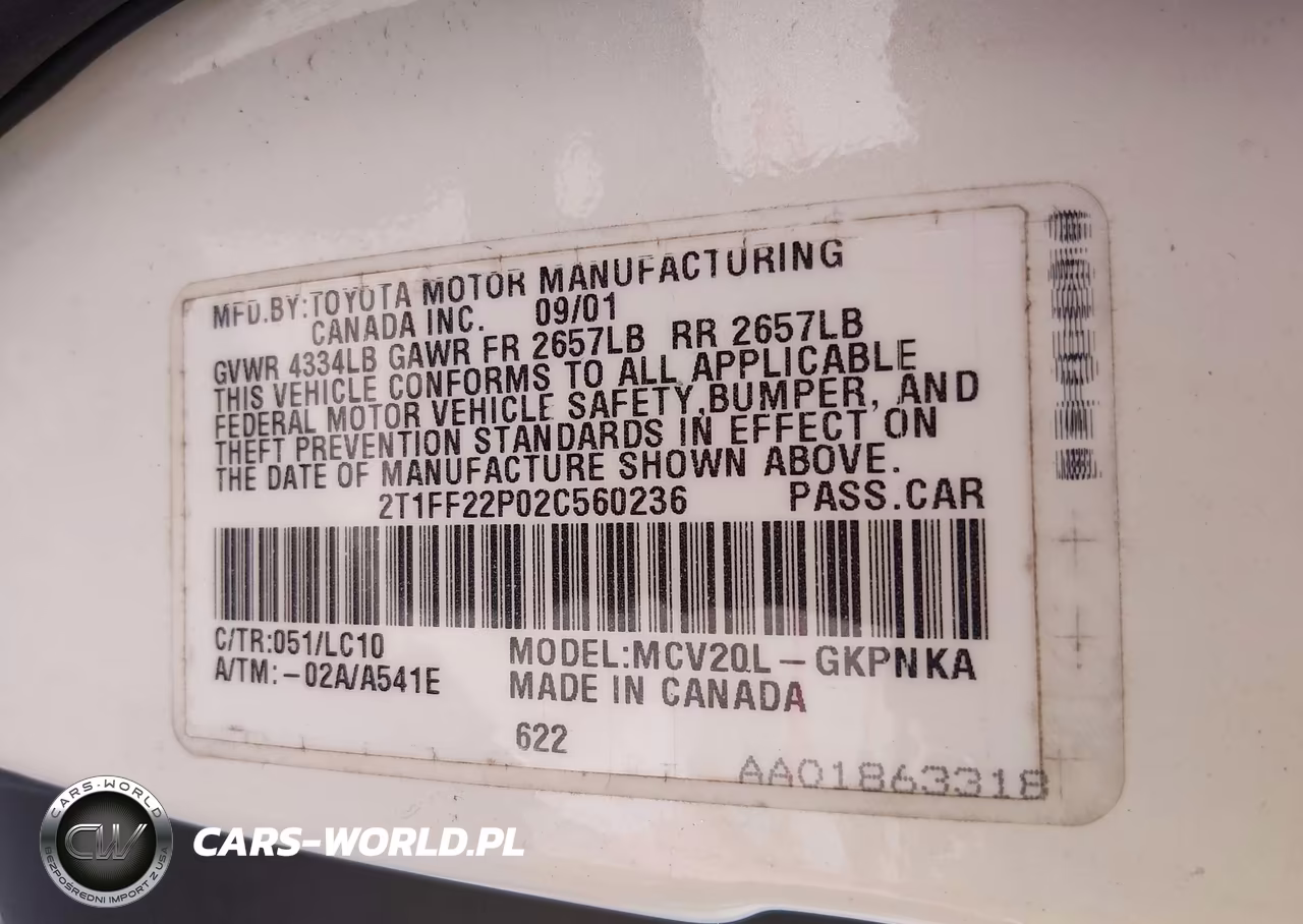 2002 Toyota Camry Solara Sle VIN:2T1FF22P02C560236 - 9