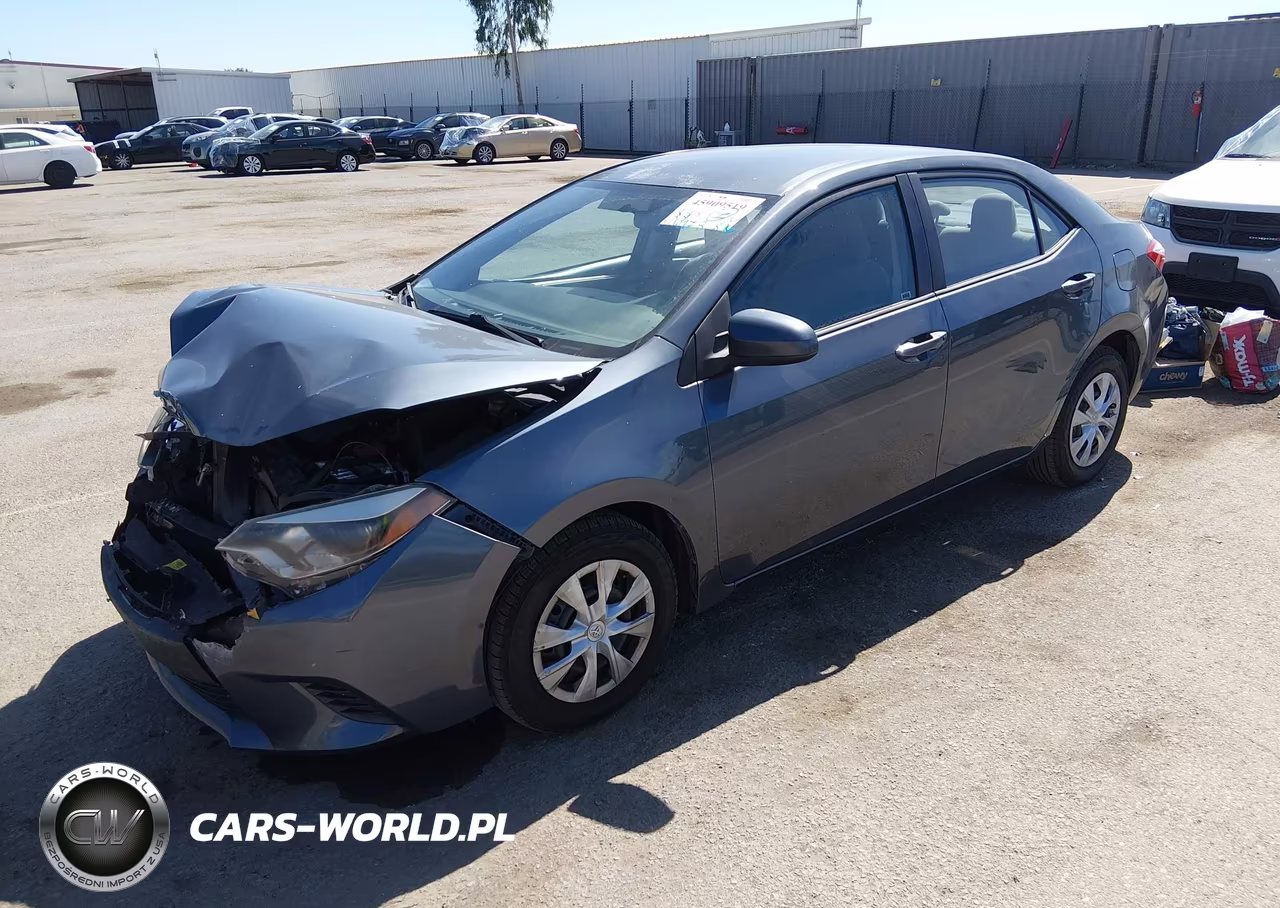 2015 Toyota Corolla L VIN:5YFBURHE5FP184075 - 2