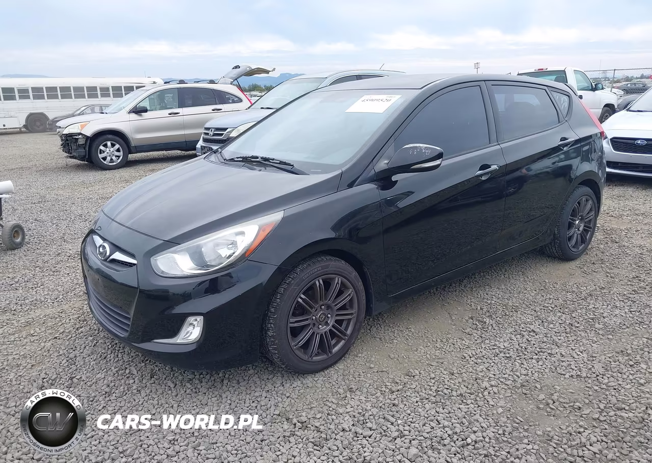 2013 Hyundai Accent Se VIN:KMHCU5AE5DU131301 - 2