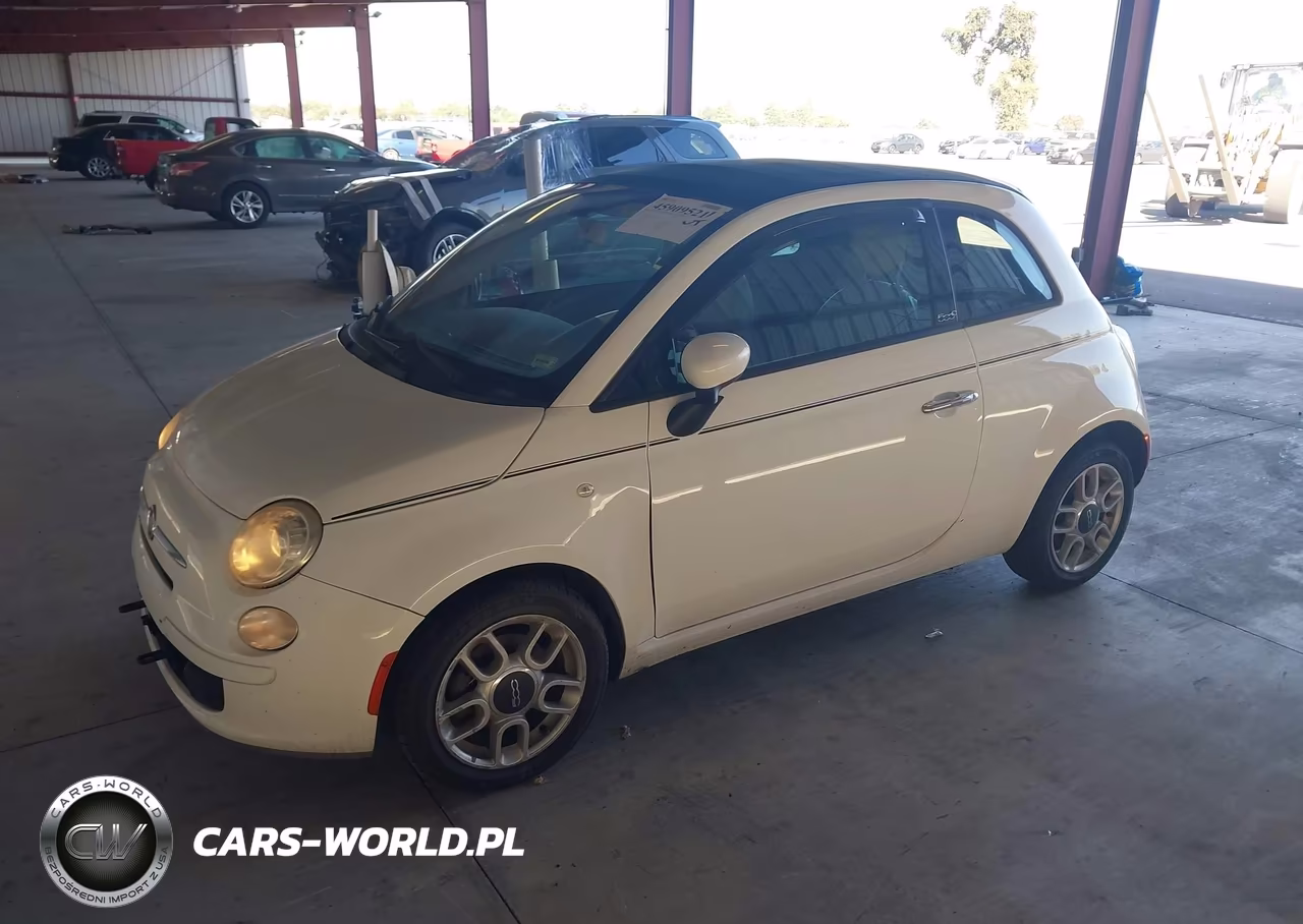 2012 Fiat 500C Pop VIN:3C3CFFDR1CT310239 - 2