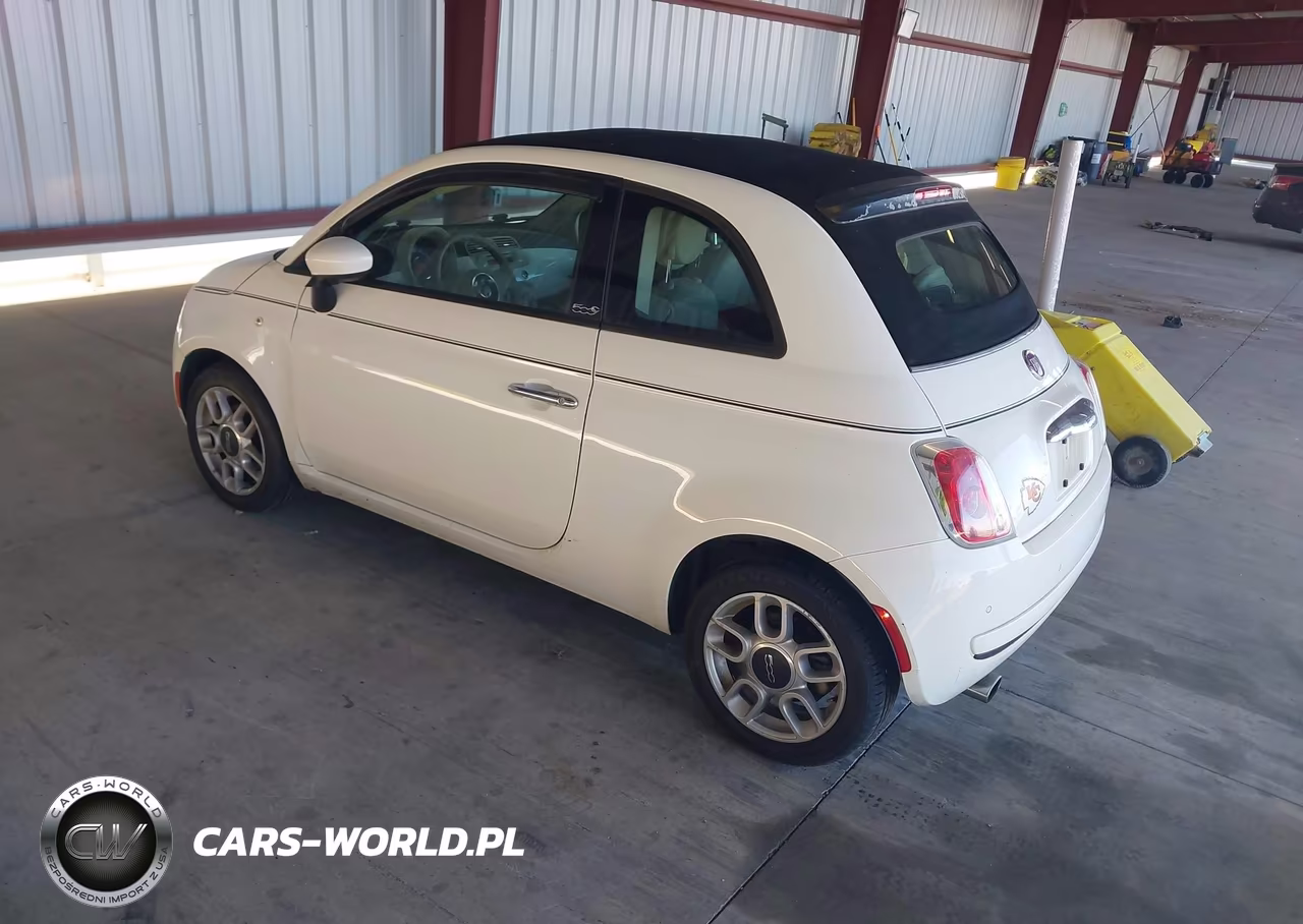 2012 Fiat 500C Pop VIN:3C3CFFDR1CT310239 - 3