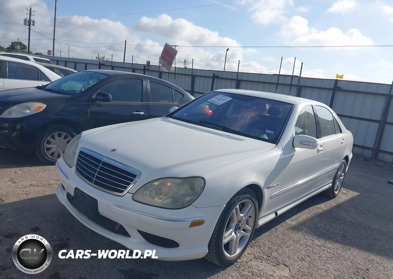 2003 Mercedes-Benz S 55 Amg VIN:WDBNG74J83A374656 - 2