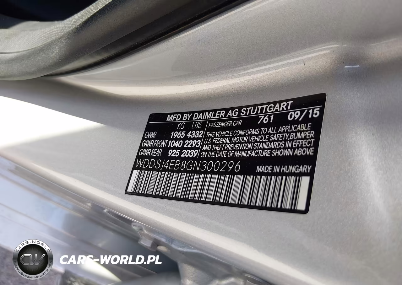 2016 Mercedes-Benz Cla 250 VIN:WDDSJ4EB8GN300296 - 9