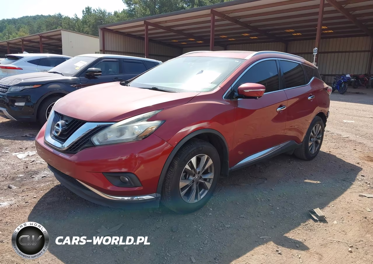 2015 Nissan Murano Sl VIN:5N1AZ2MG7FN247097 - 2