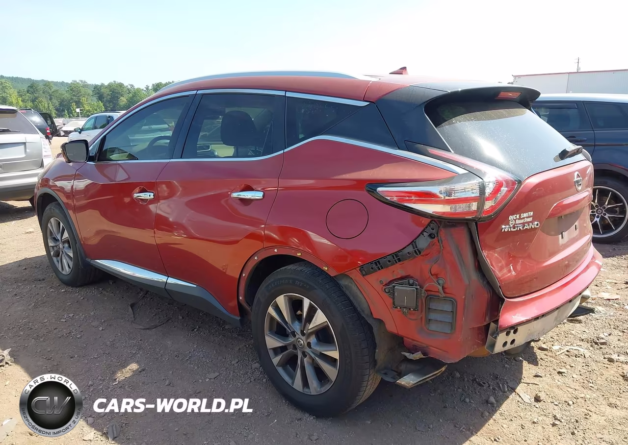 2015 Nissan Murano Sl VIN:5N1AZ2MG7FN247097 - 3
