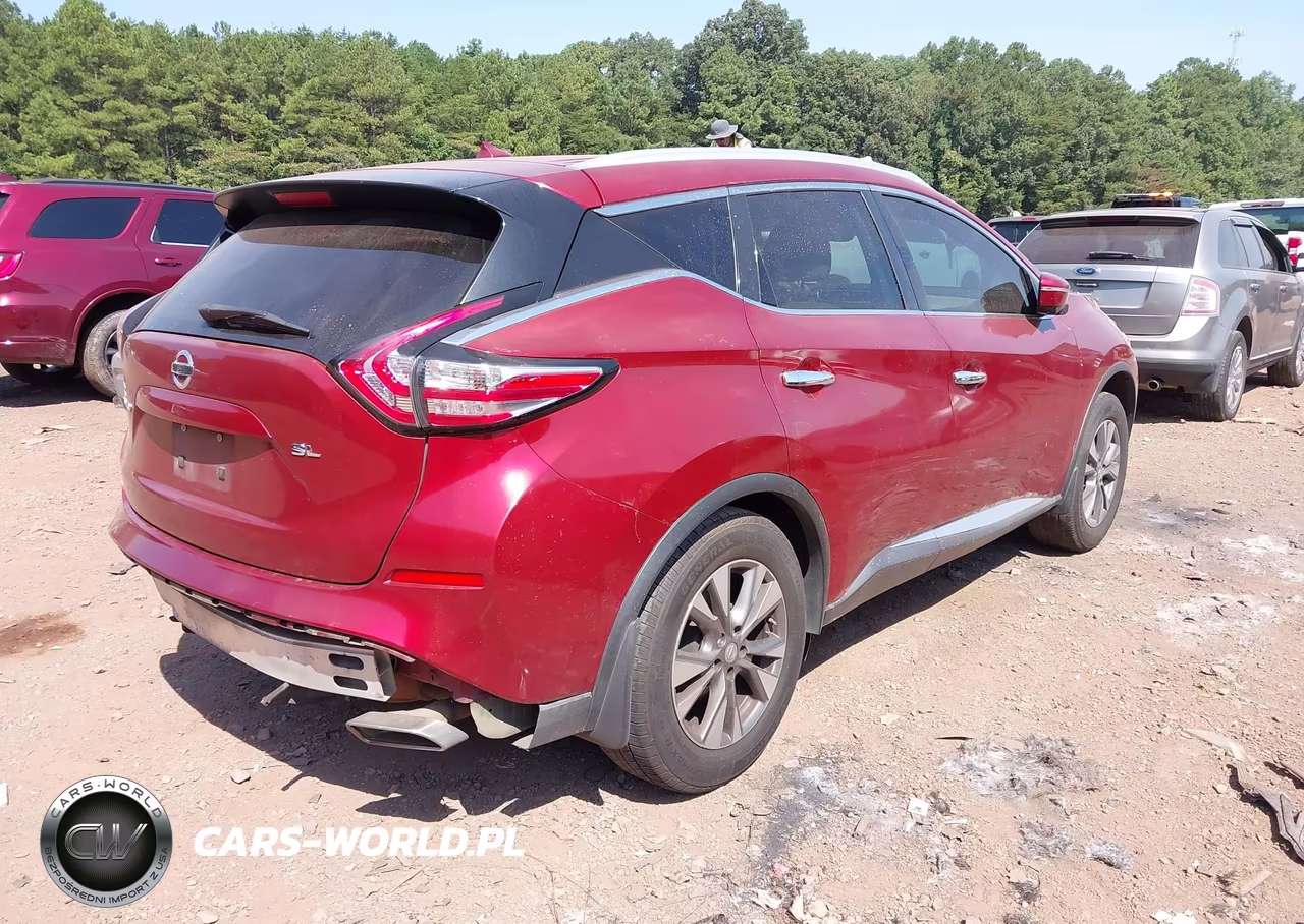 2015 Nissan Murano Sl VIN:5N1AZ2MG7FN247097 - 4
