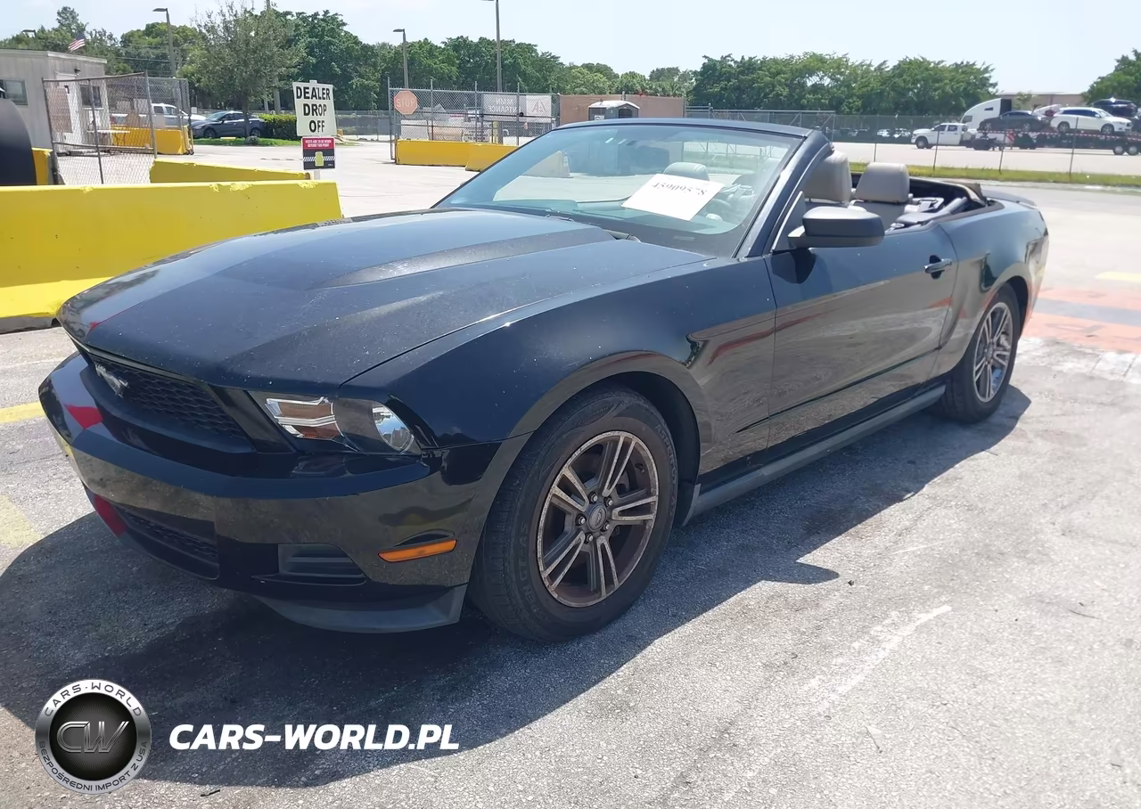 2012 Ford Mustang V6 Premium VIN:1ZVBP8EM4C5286776 - 2