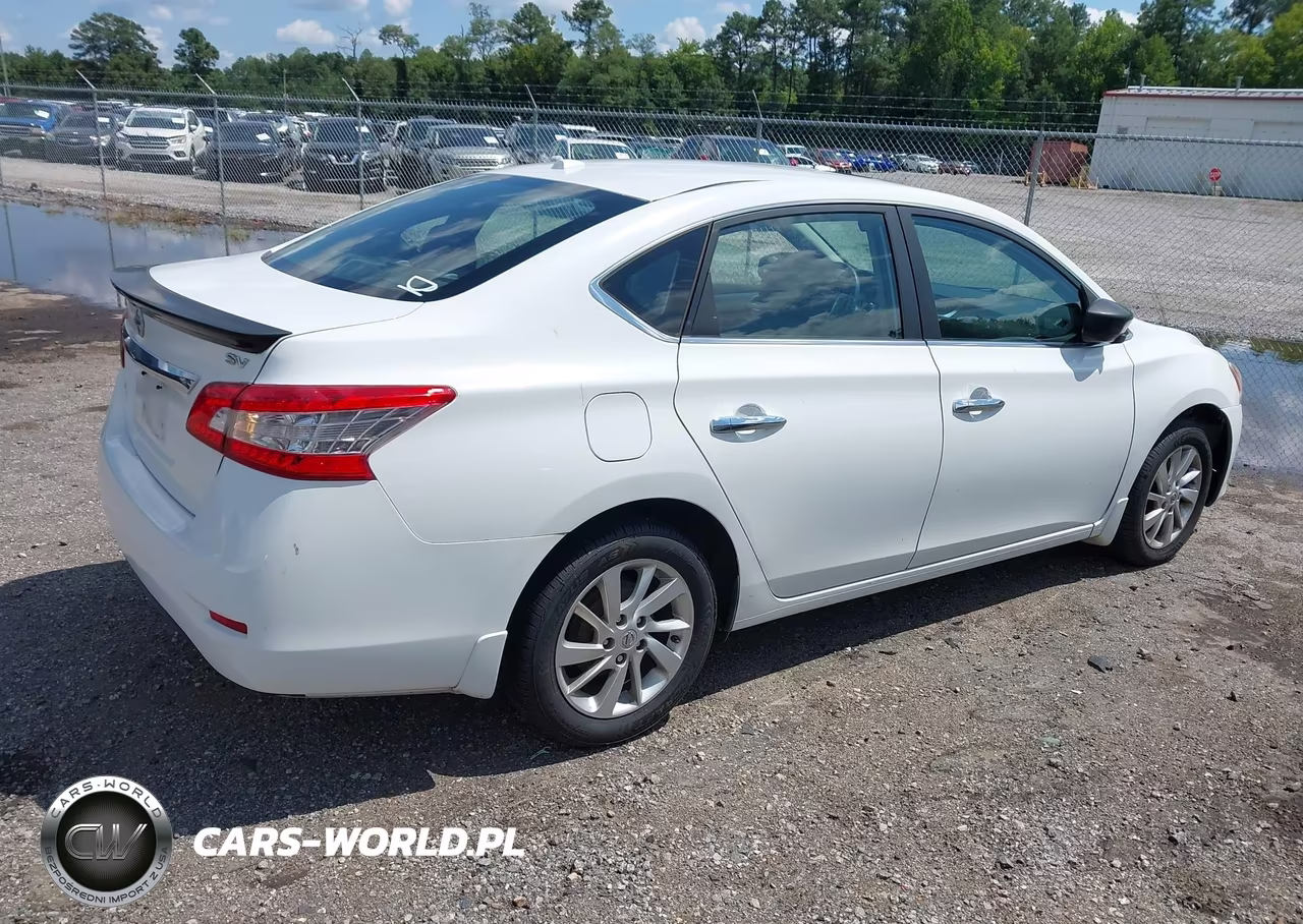 2015 Nissan Sentra Sv VIN:3N1AB7AP1FY271203 - 4