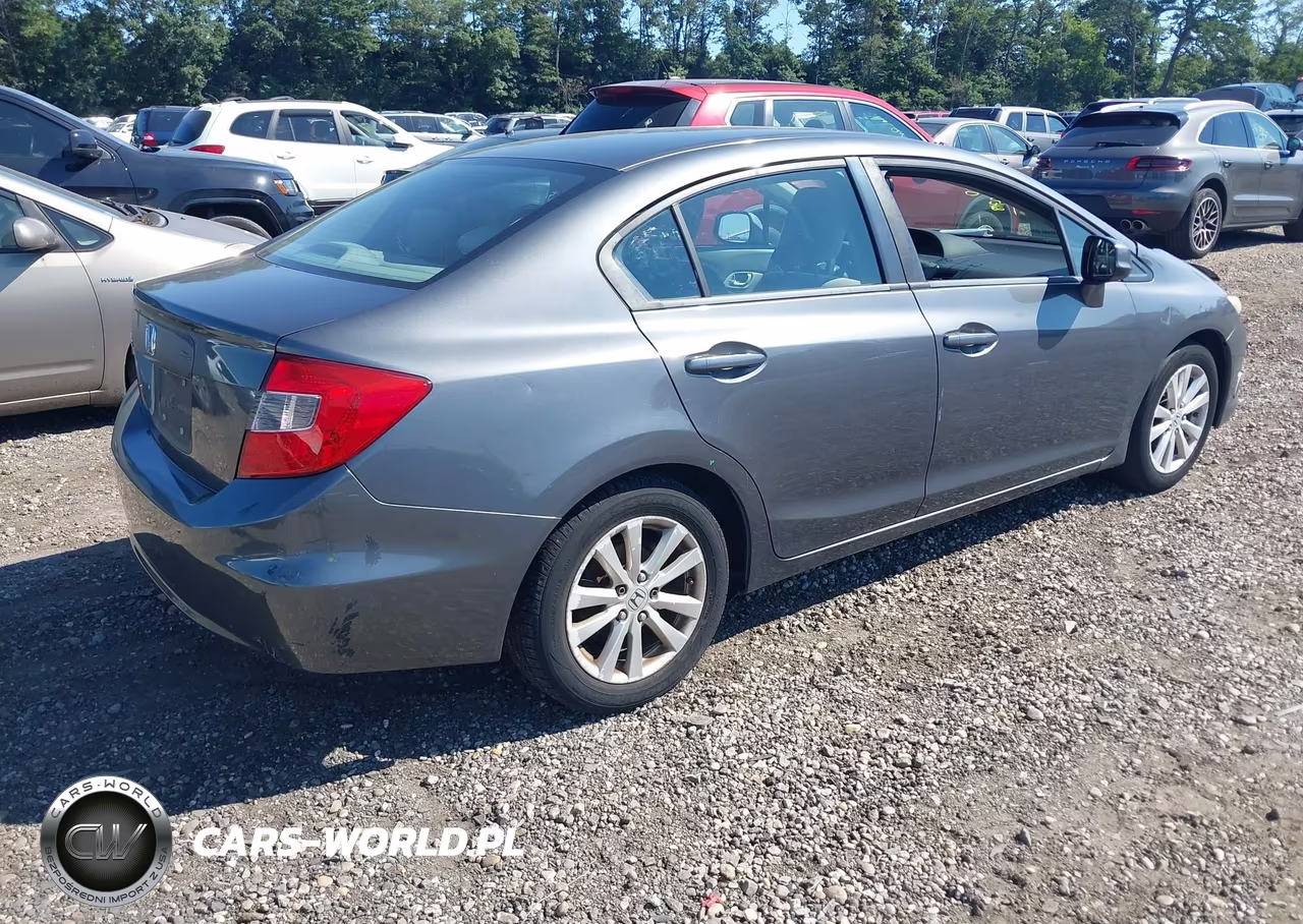 2012 Honda Civic Ex VIN:19XFB2F82CE315925 - 4