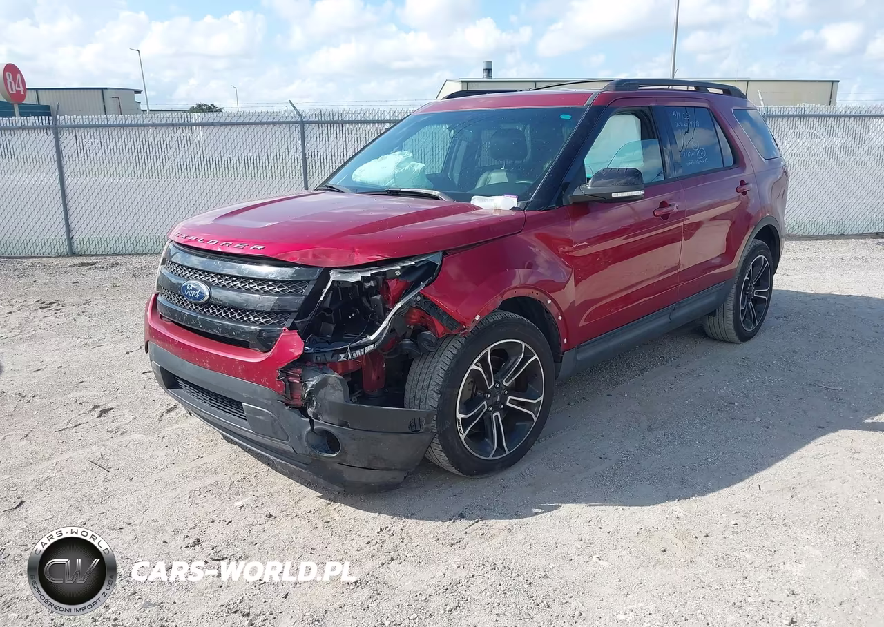 2015 Ford Explorer Sport VIN:1FM5K8GT2FGC21965 - 2