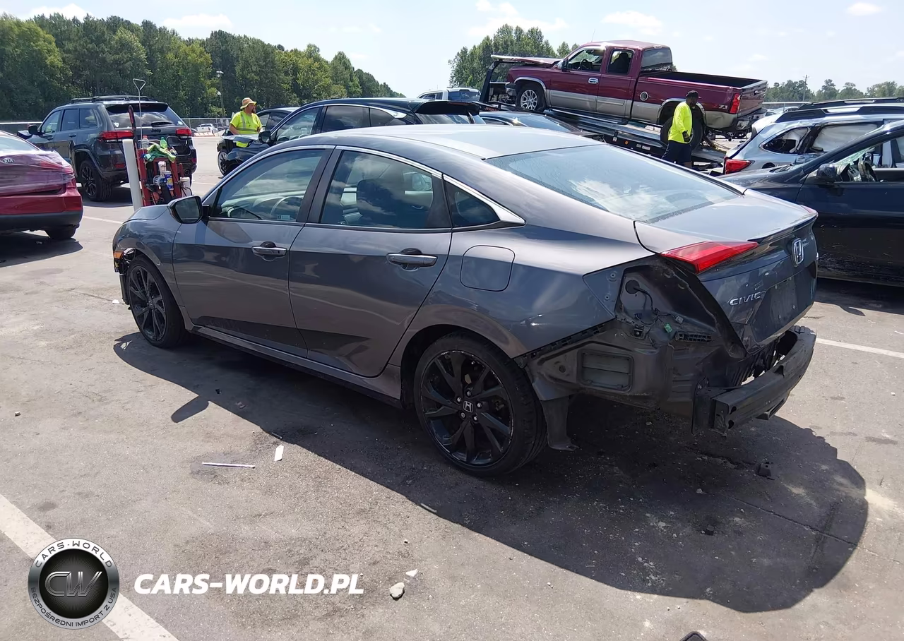 2019 Honda Civic Sport VIN:2HGFC2F88KH518979 - 3