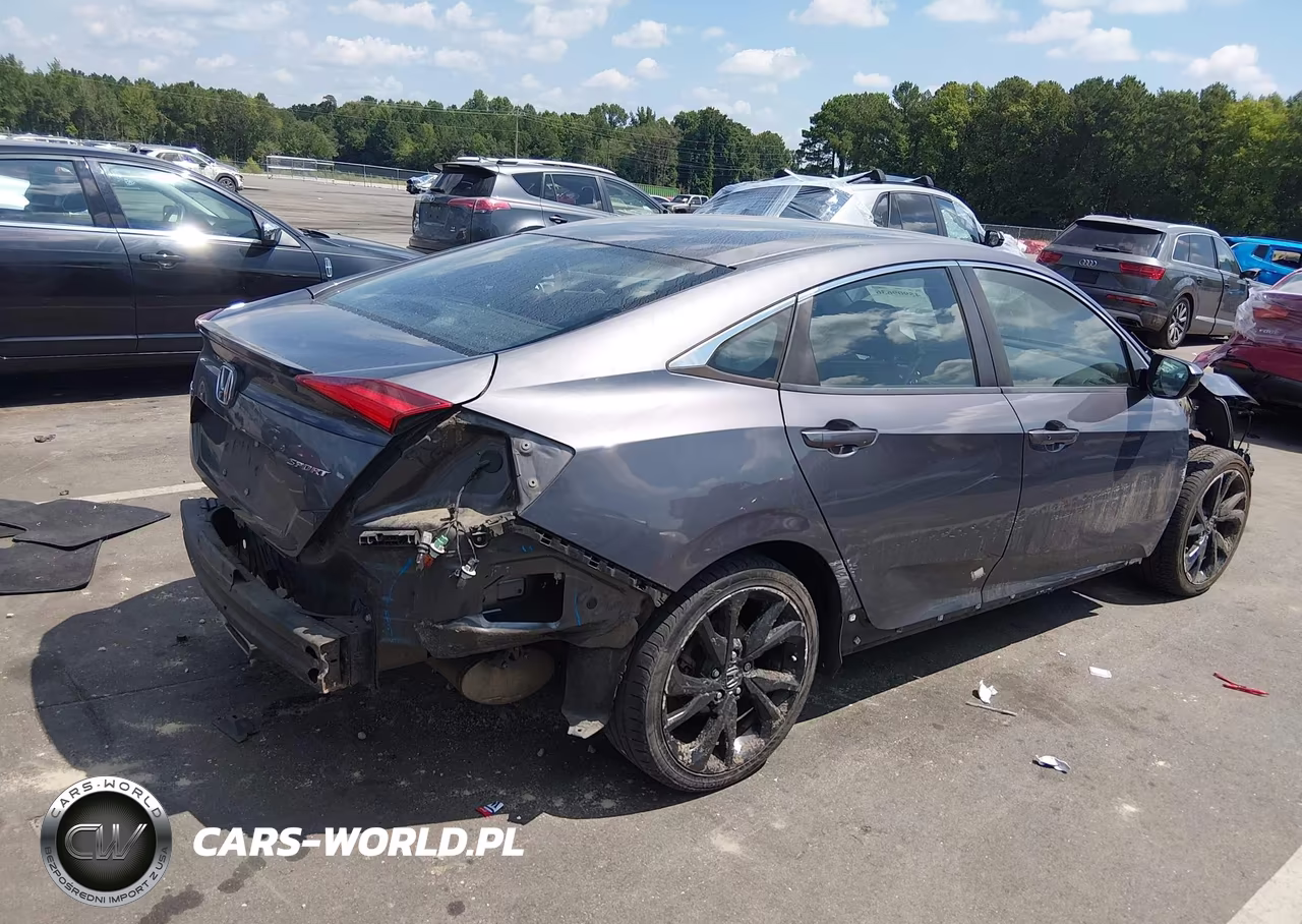 2019 Honda Civic Sport VIN:2HGFC2F88KH518979 - 4