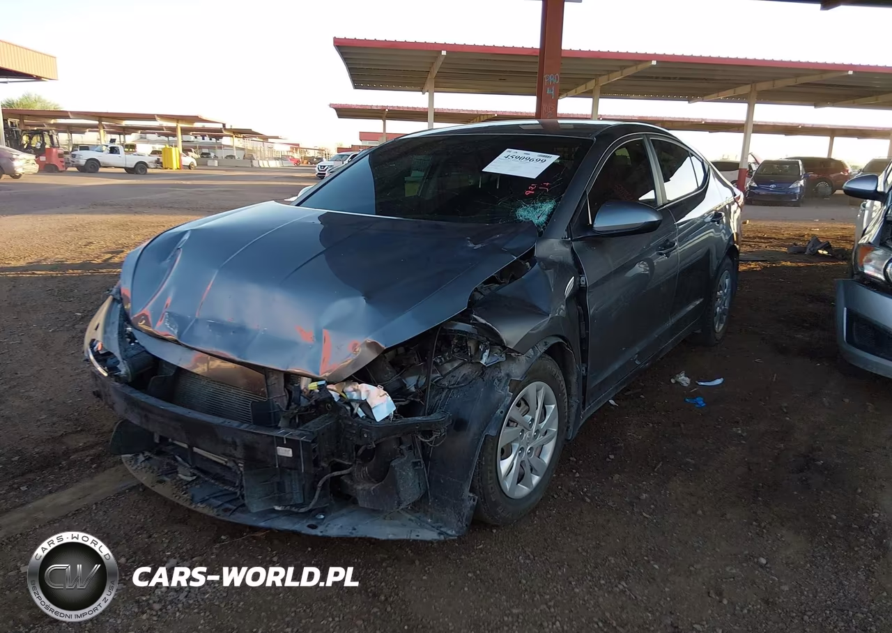 2019 Hyundai Elantra Se VIN:KMHD74LF4KU814969 - 2