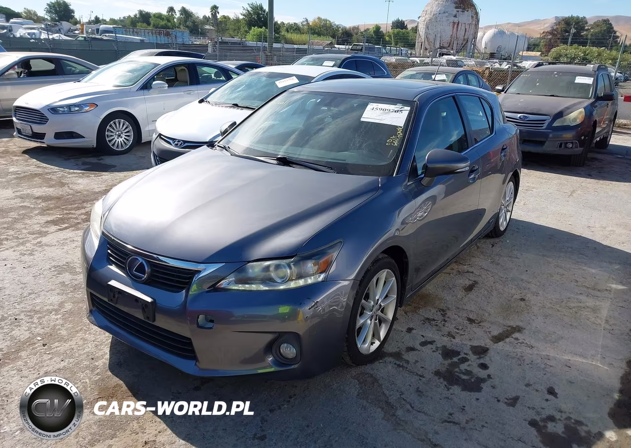 2013 Lexus Ct 200H VIN:JTHKD5BH5D2133276 - 2