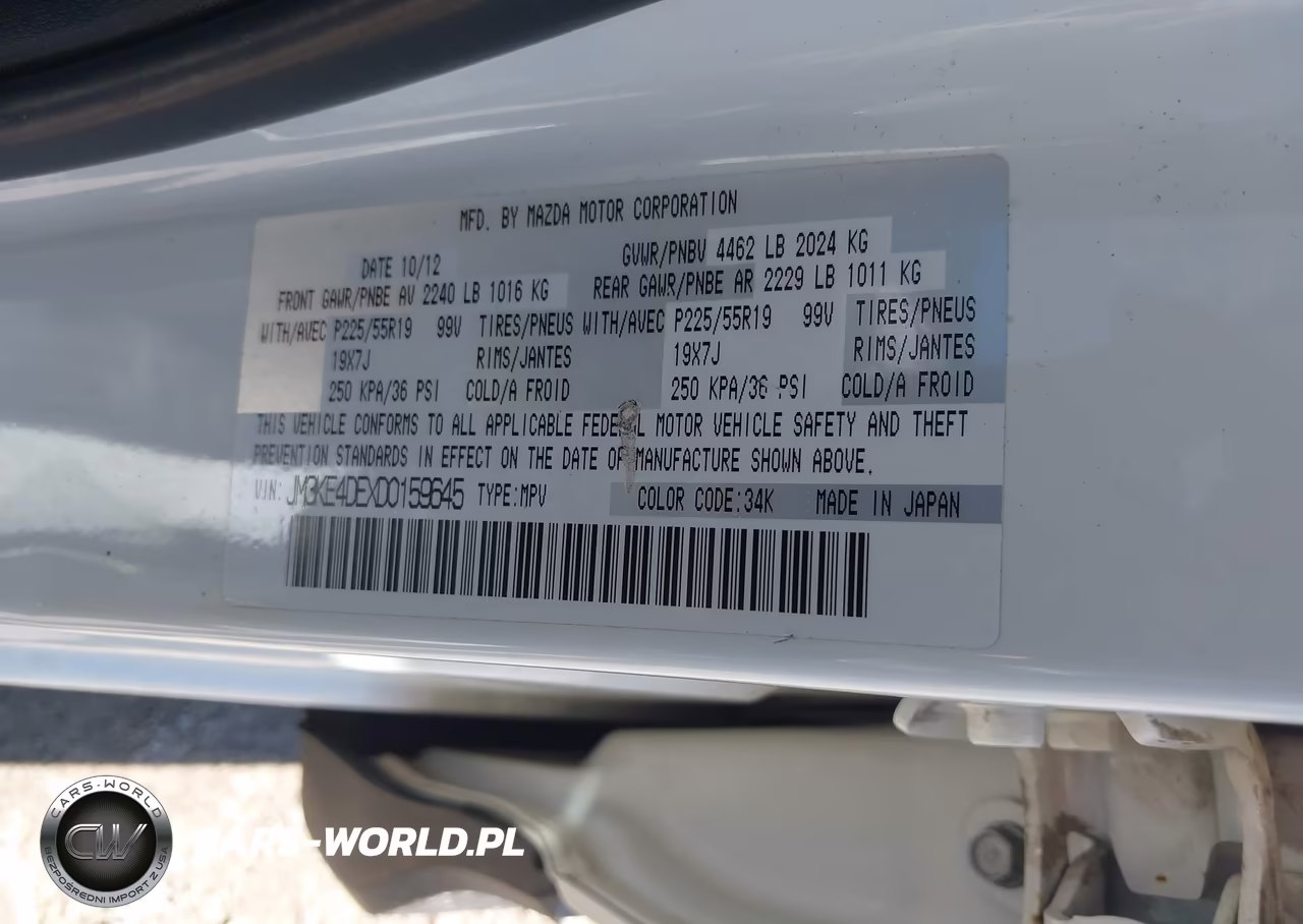 2013 Mazda Cx-5 Grand Touring VIN:JM3KE4DEXD0159645 - 9