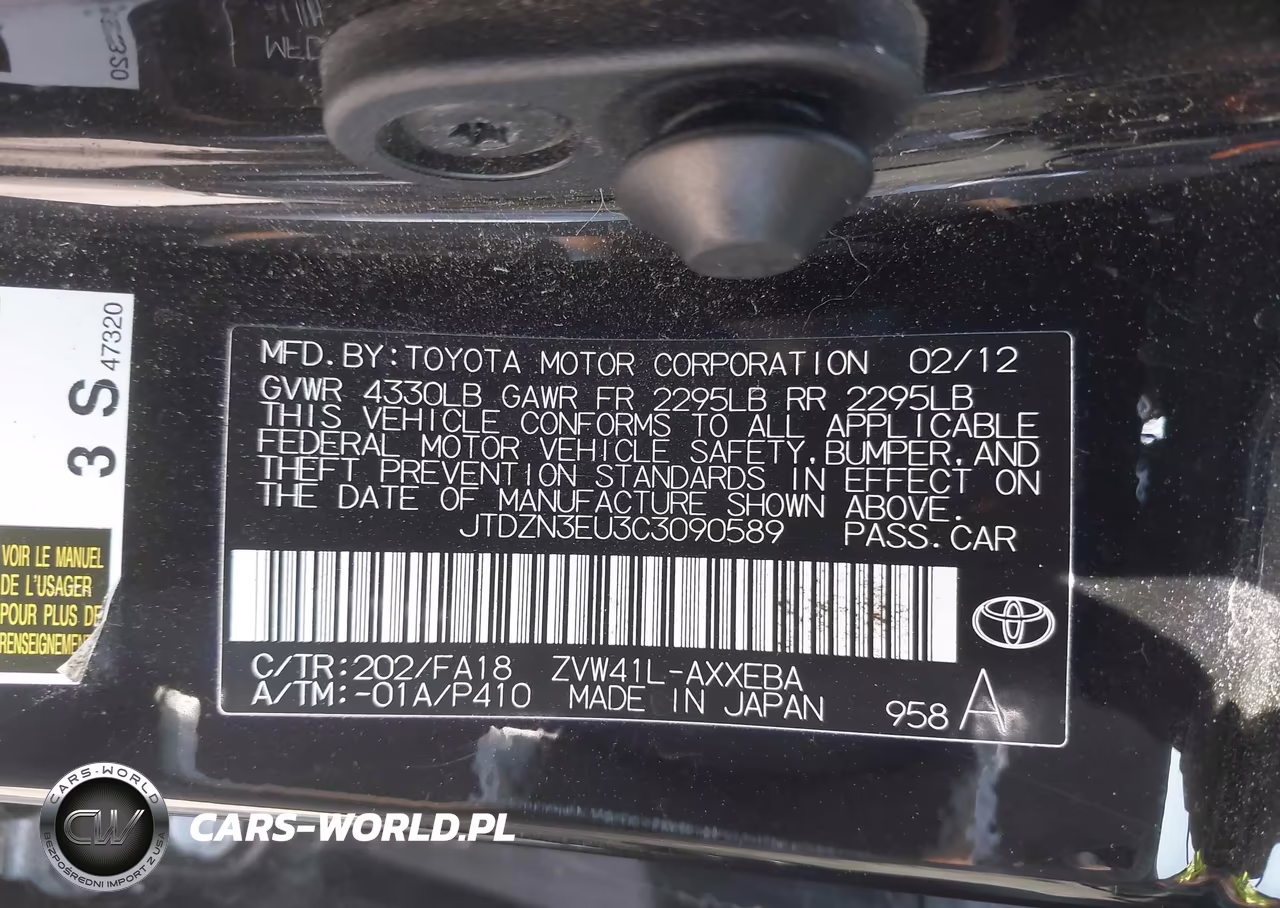 2012 Toyota Prius V Three VIN:JTDZN3EU3C3090589 - 9