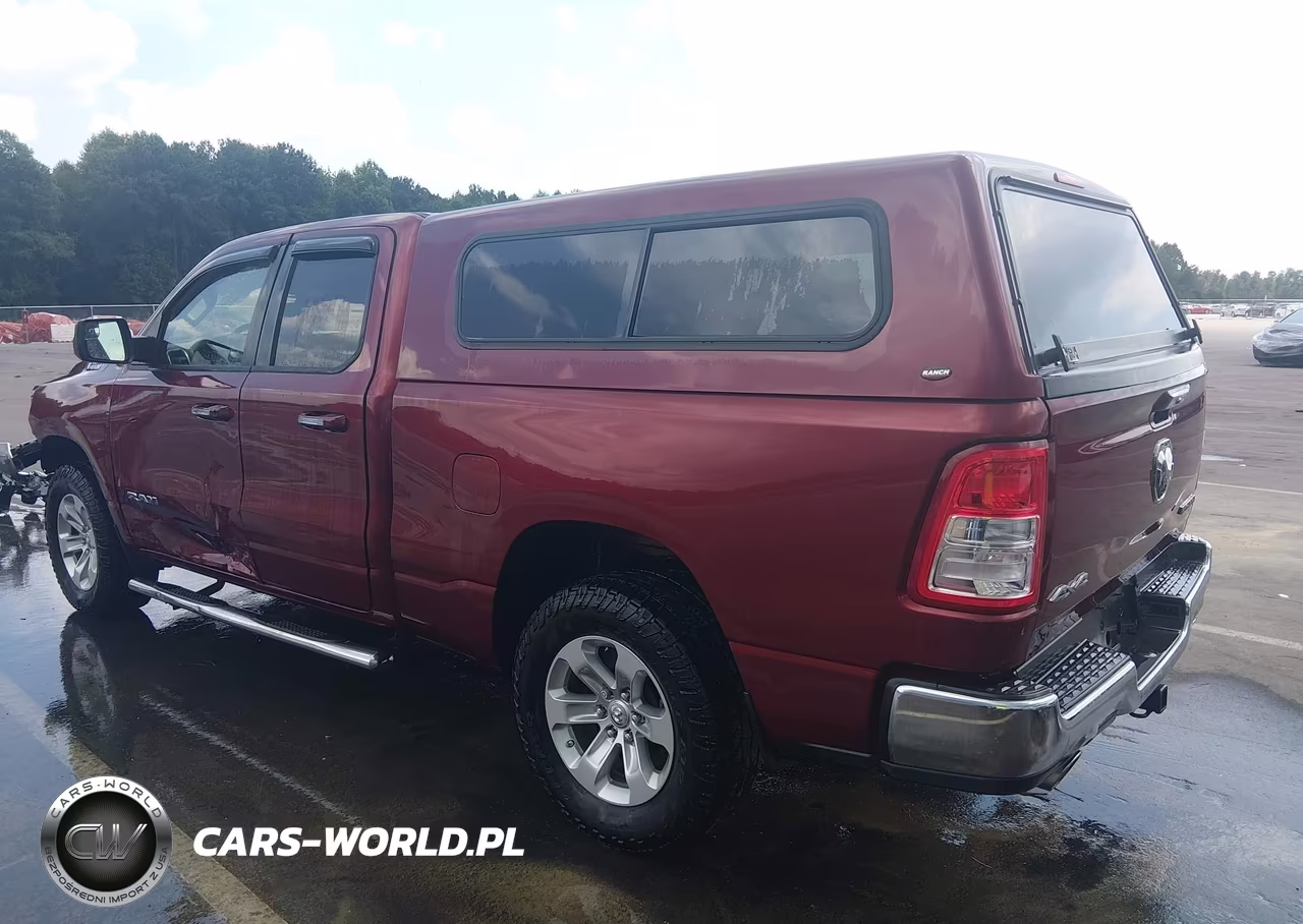 2019 Ram 1500 Big Horn-Lone Star 4X4 6'4 Box VIN:1C6SRFBT8KN854109 - 3