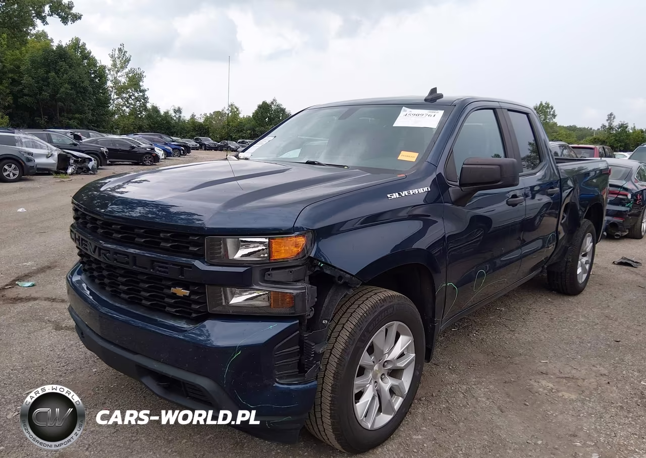 2020 Chevrolet Silverado 1500 4Wd Standard Bed Custom VIN:1GCRYBEK6LZ337889 - 2