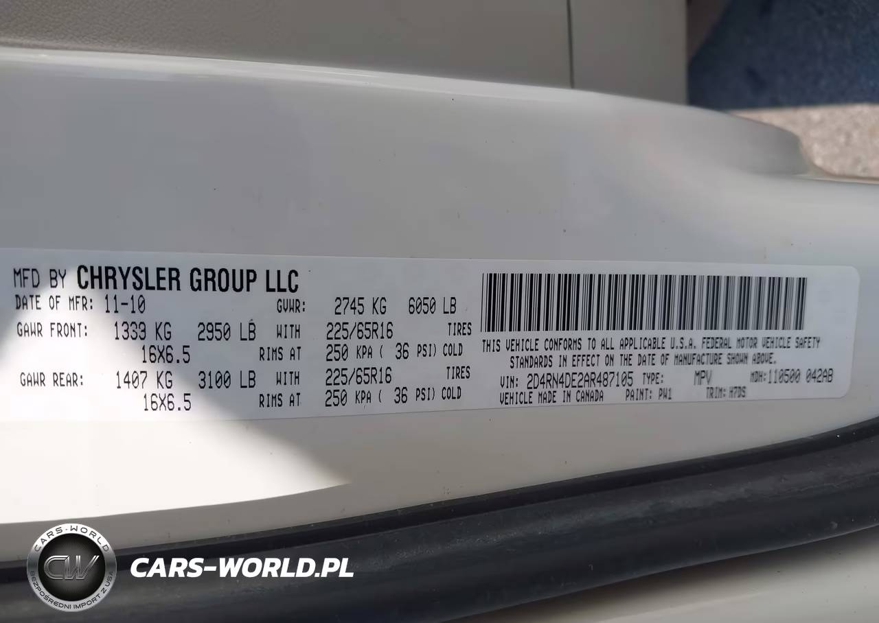 2010 Dodge Grand Caravan Se VIN:2D4RN4DE2AR487105 - 9