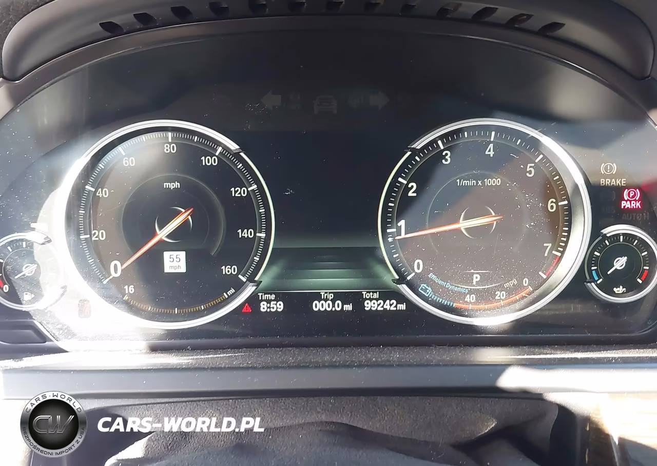 2015 BMW 740I VIN:WBAYA6C58FGK16301 - 7