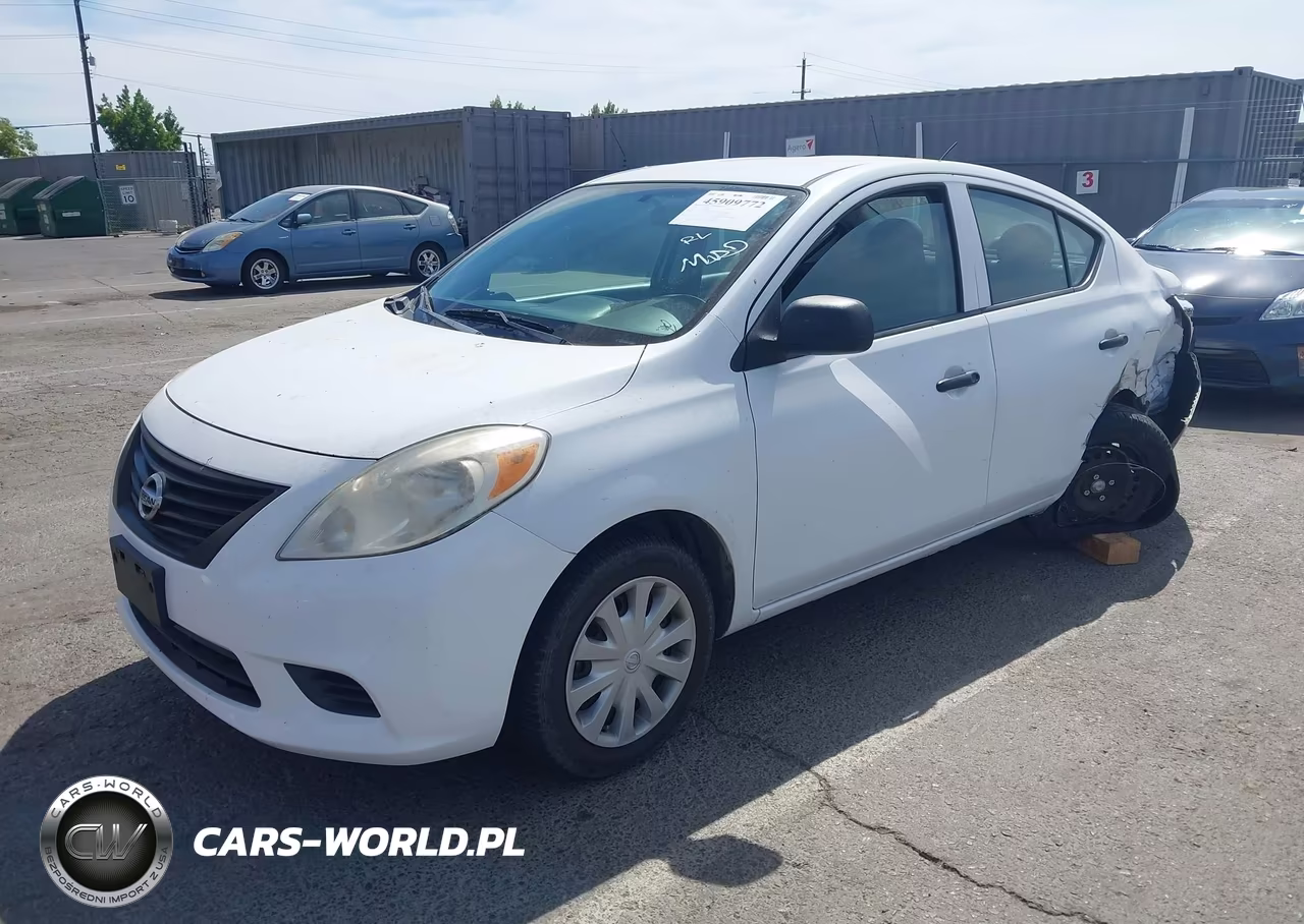 2014 Nissan Versa S VIN:3N1CN7AP4EL830819 - 2