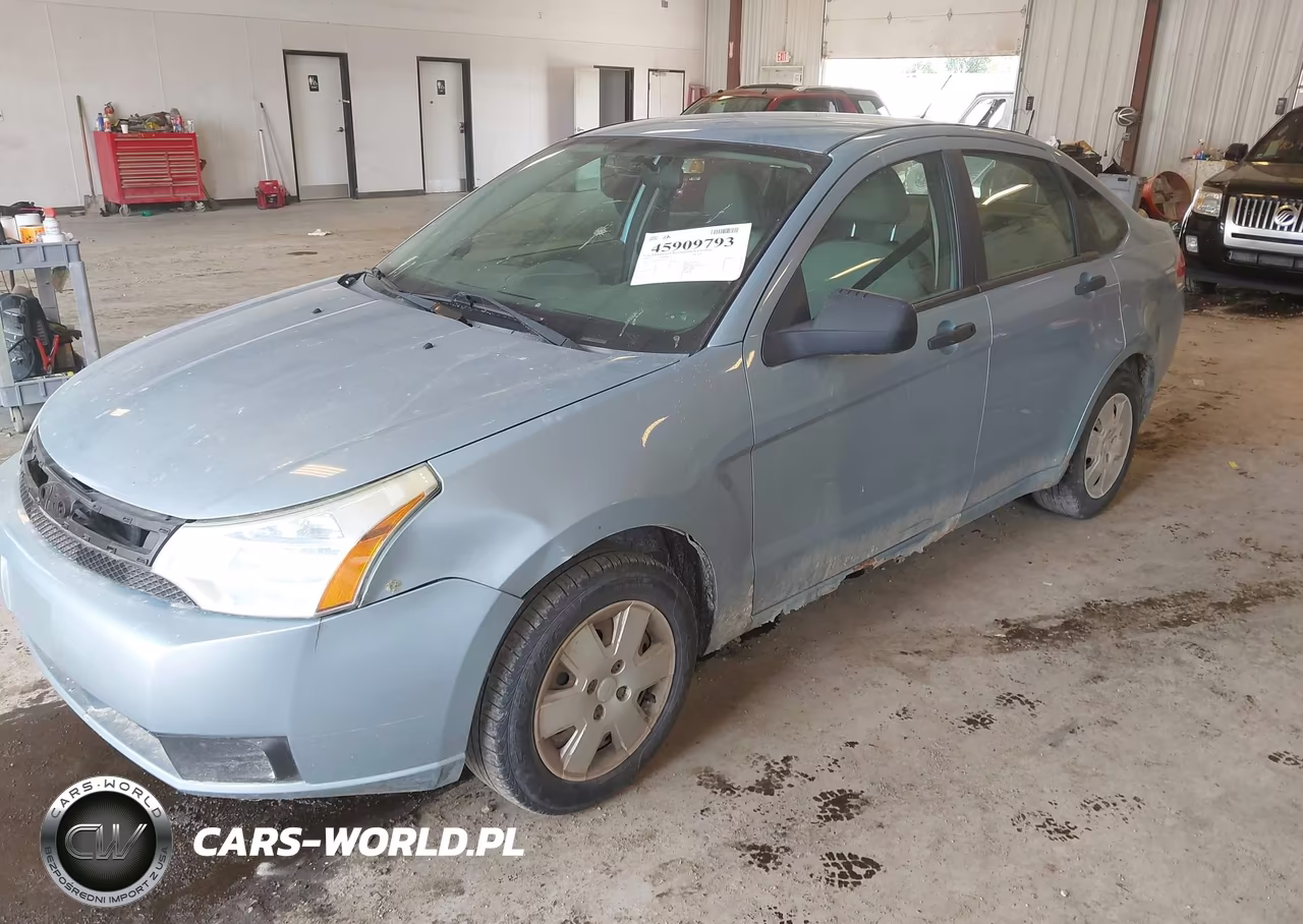 2008 Ford Focus S VIN:1FAHP34N98W133473 - 2