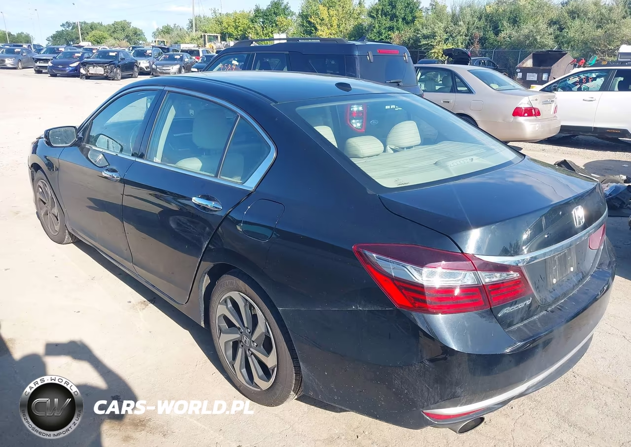 2017 Honda Accord Ex-L V6 VIN:1HGCR3F87HA008010 - 3