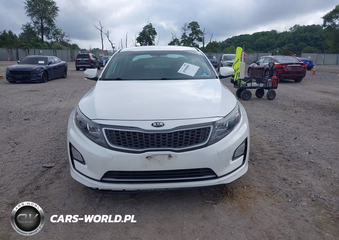 2014 Kia Optima Hybrid Lx VIN:KNAGM4AD1E5064955 - 12