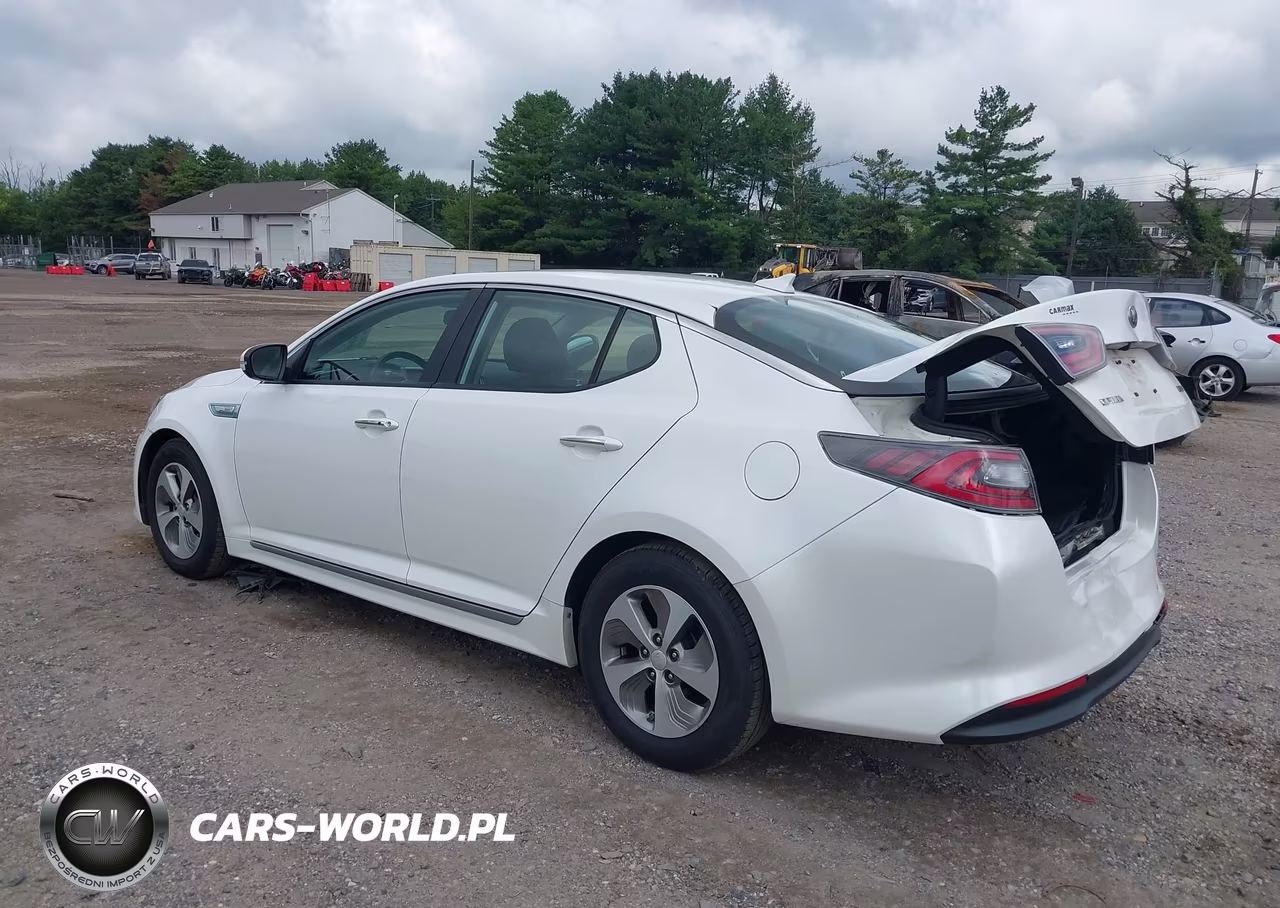 2014 Kia Optima Hybrid Lx VIN:KNAGM4AD1E5064955 - 3