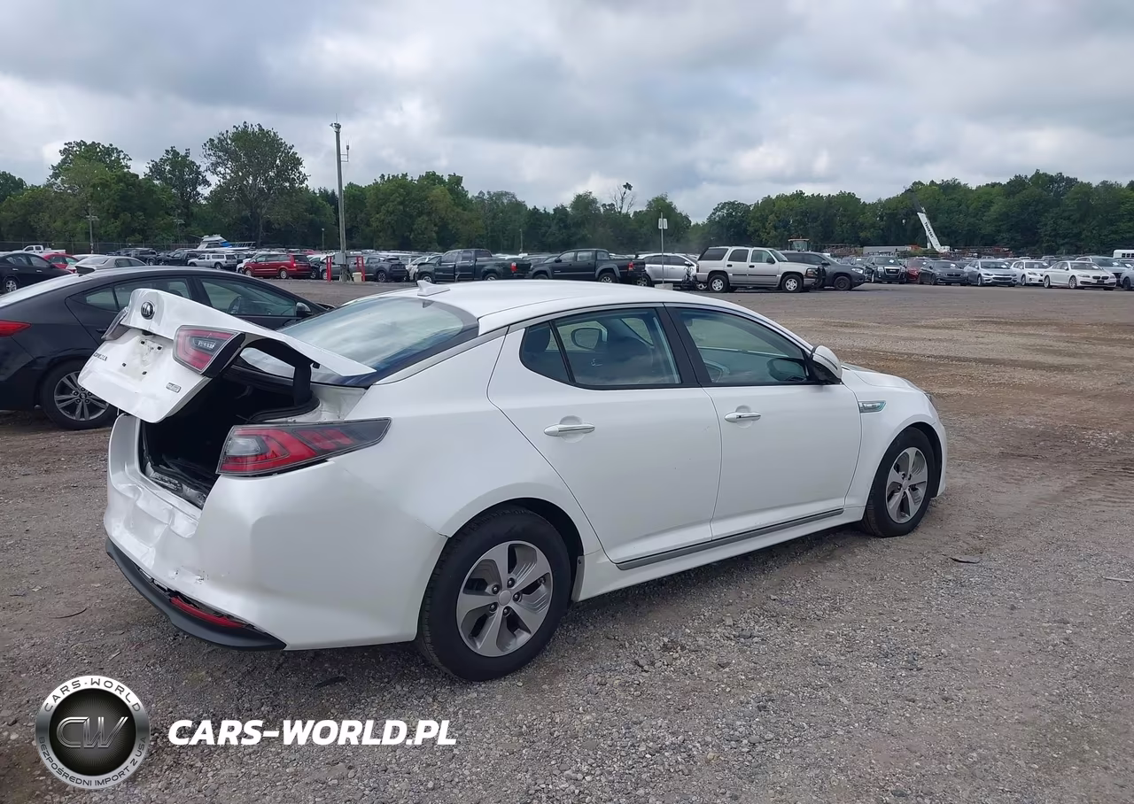 2014 Kia Optima Hybrid Lx VIN:KNAGM4AD1E5064955 - 4