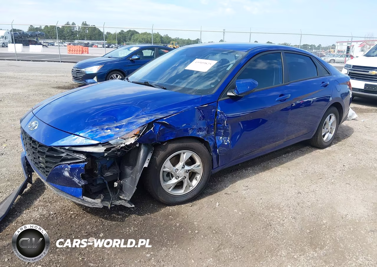 2023 Hyundai Elantra Se VIN:KMHLL4AG2PU483335 - 2