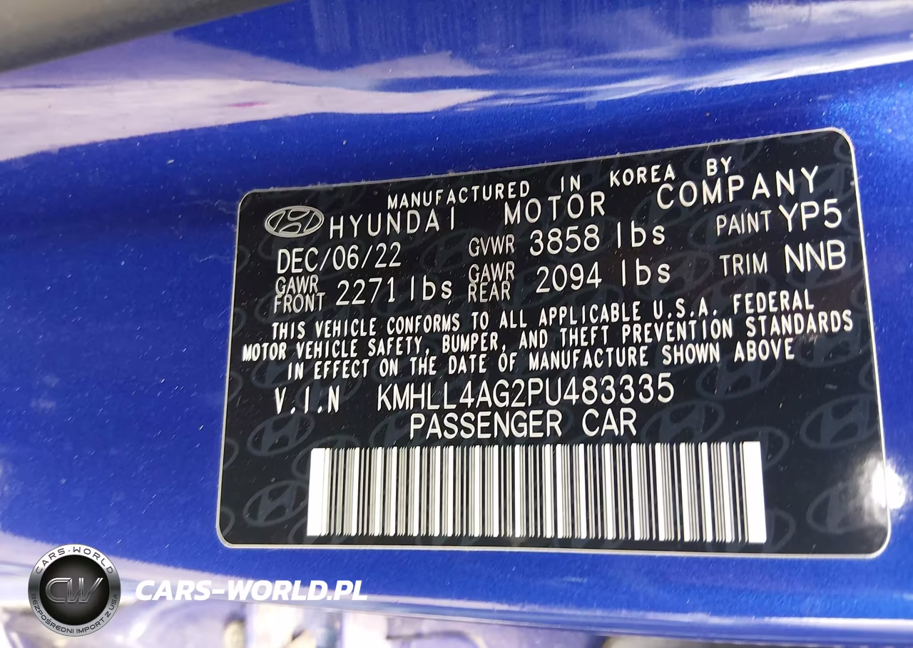 2023 Hyundai Elantra Se VIN:KMHLL4AG2PU483335 - 9