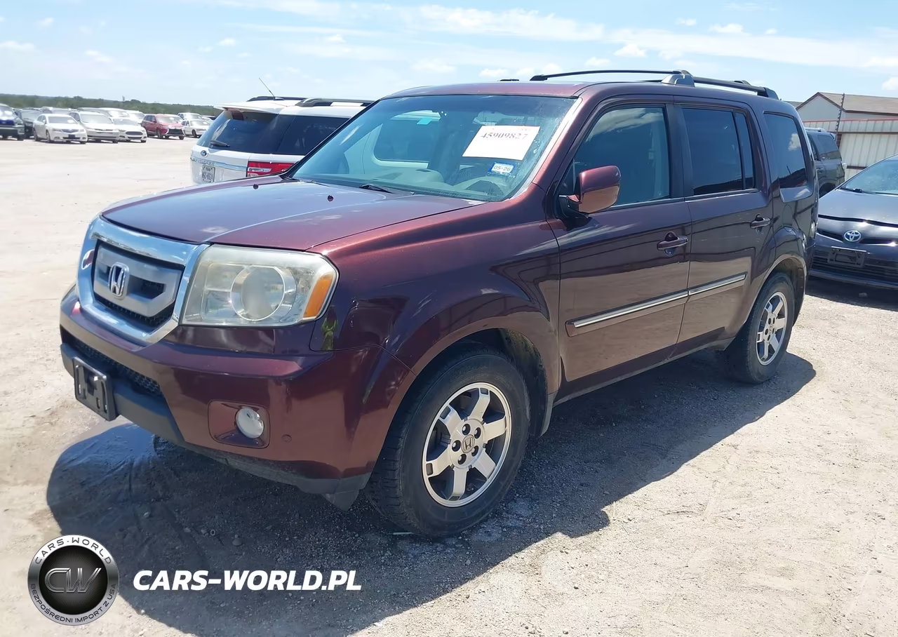 2009 Honda Pilot Touring VIN:5FNYF48919B053722 - 2