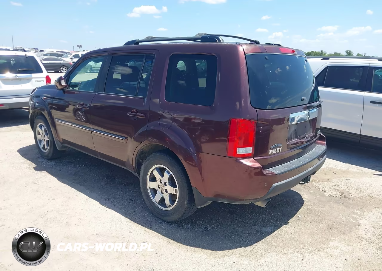 2009 Honda Pilot Touring VIN:5FNYF48919B053722 - 3