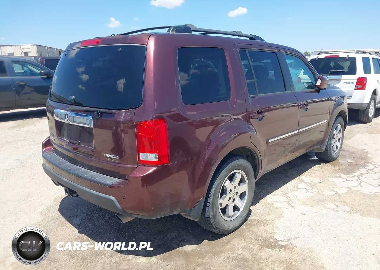 2009 Honda Pilot Touring VIN:5FNYF48919B053722 - 4